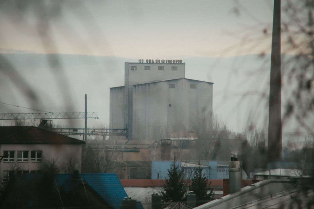 white concrete buidling