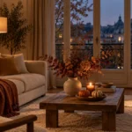 Déco d’automne en intérieur : la décoration commence par la lumière, pas par les citrouilles